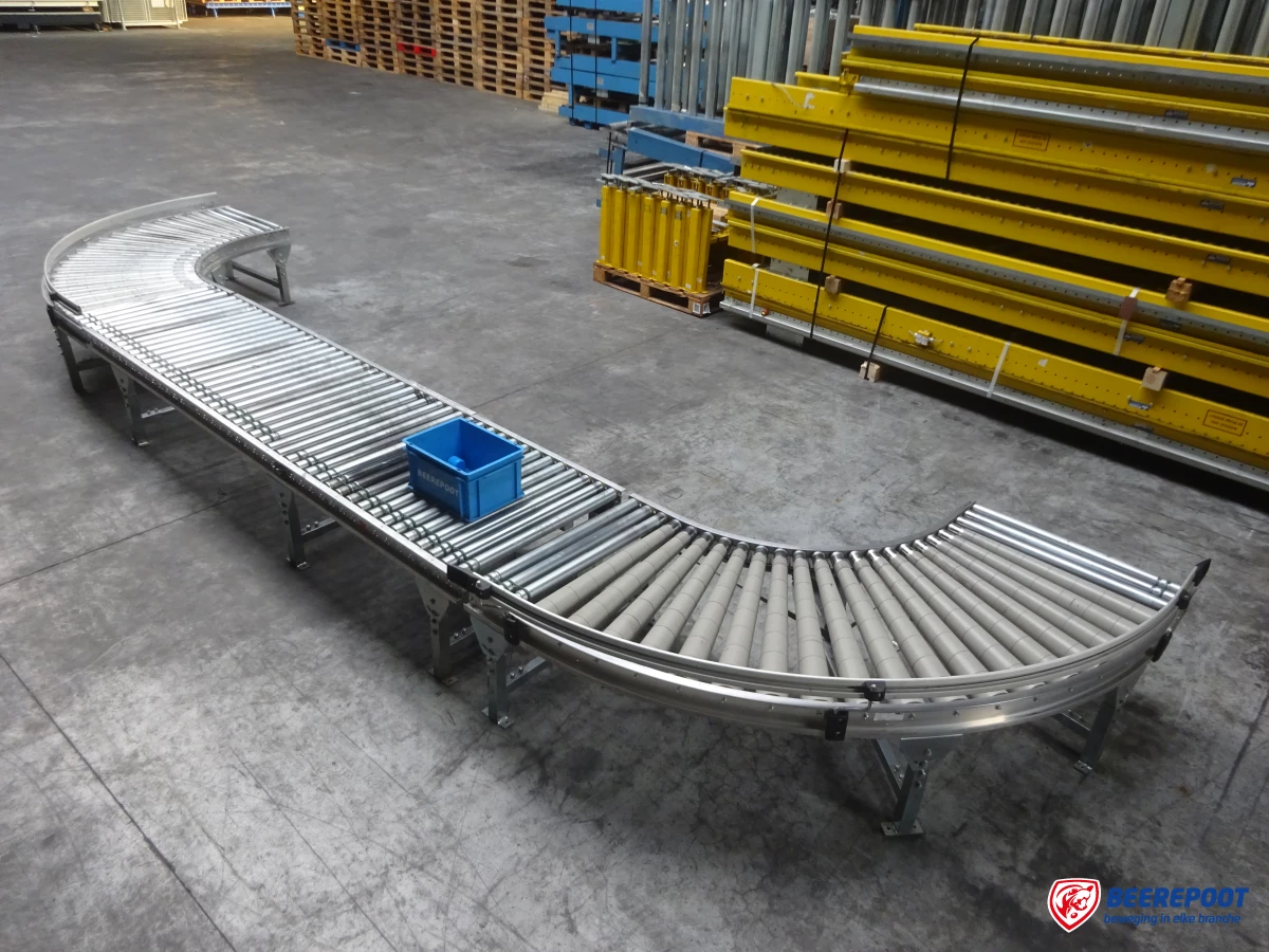 Rollenbaanbochten, drive